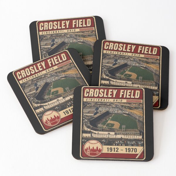 Item preview, Cincinnati Crosley Field Vintage Stadium Trading Card designed and sold by Bored Imagination .