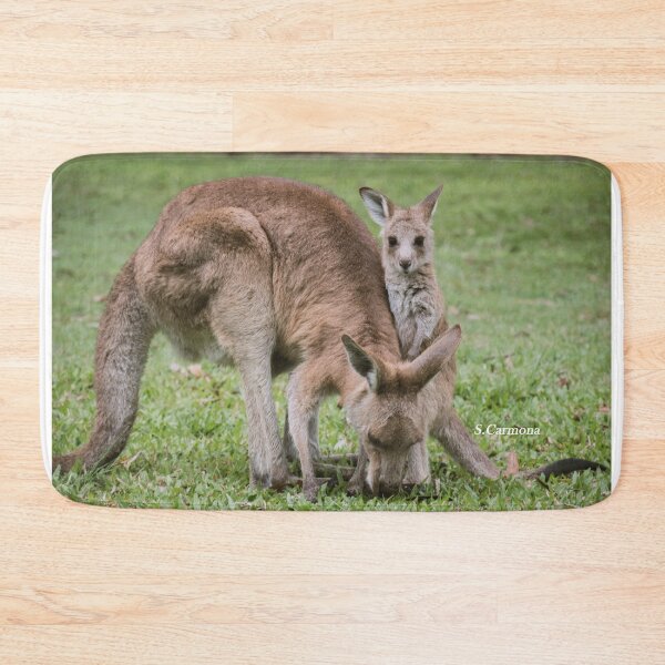 Item preview, Mother and Baby Kangaroo 2 - Australian Wildlife Photo (Set) designed and sold by AuraInkSC.