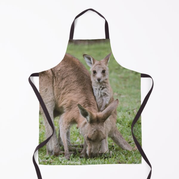 Item preview, Mother and Baby Kangaroo 2 - Australian Wildlife Photo (Set) designed and sold by AuraInkSC.