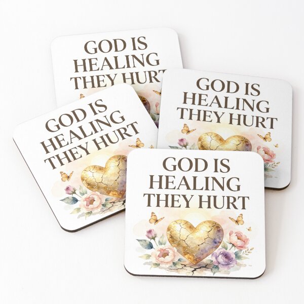 Item preview, God Is Healing They Hurt designed and sold by Fresh Starts.