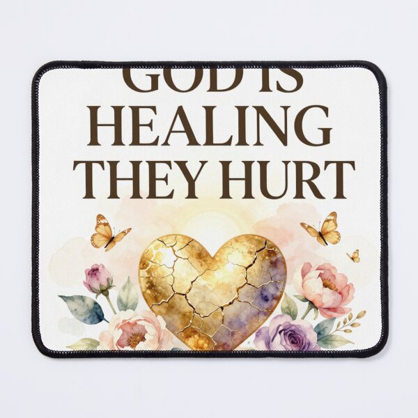 Item preview, God Is Healing They Hurt designed and sold by Fresh Starts.