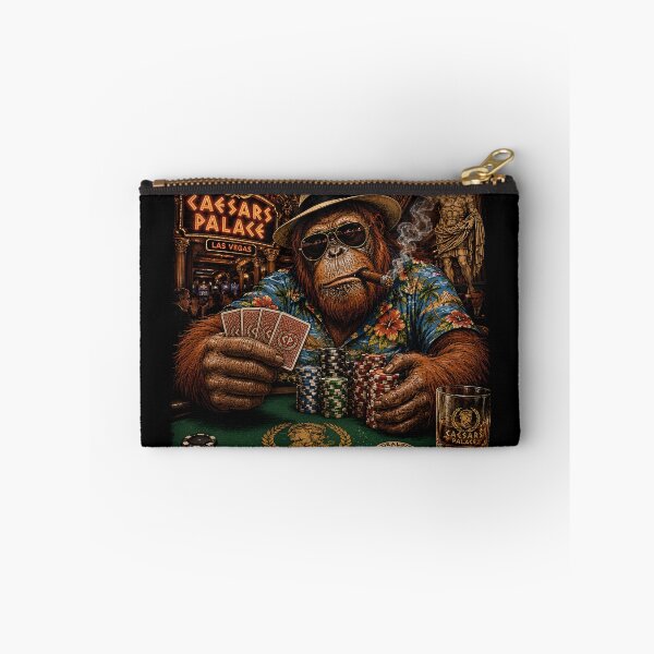 Item preview, Casino Ape Poker Player Las Vegas Art designed and sold by guiborges1980.