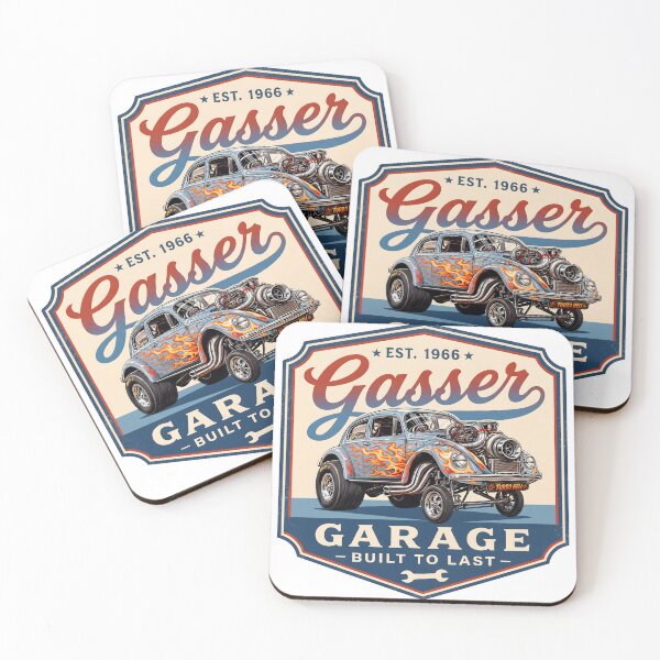 Item preview, Vintage Turbo Gasser Garage Emblem designed and sold by castillomiami.