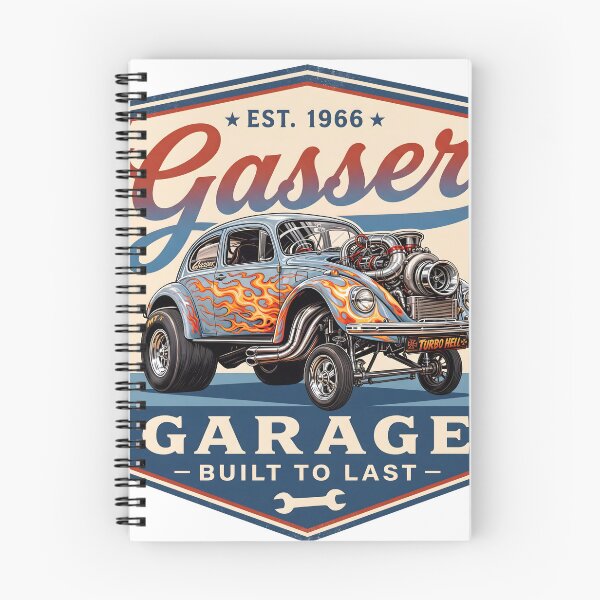 Item preview, Vintage Turbo Gasser Garage Emblem designed and sold by castillomiami.