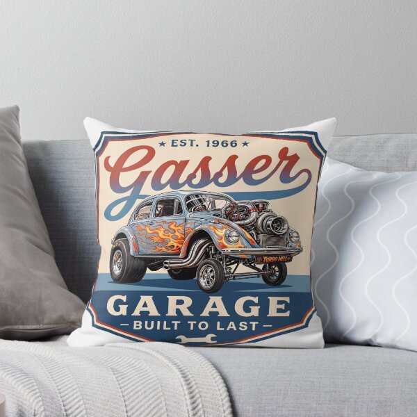 Item preview, Vintage Turbo Gasser Garage Emblem designed and sold by castillomiami.