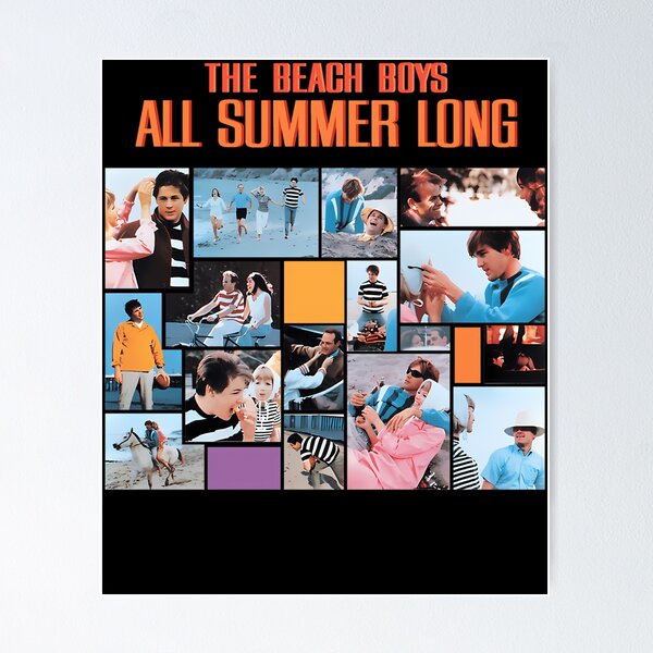 Item preview, Beach Boys All Summer Long Photo Grid Collage designed and sold by RAGNAr-LOTHBROK.