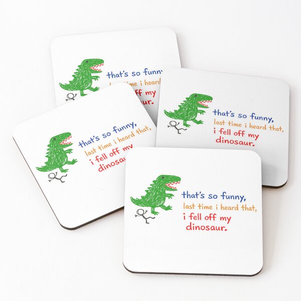 Item preview, I fell off my dinosaur designed and sold by peteys71.