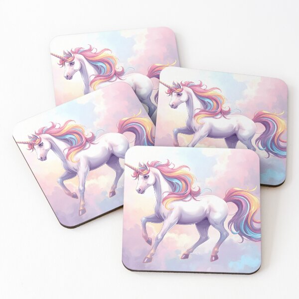Item preview, Pastel Rainbow Unicorn designed and sold by 247GiftsbyTina.