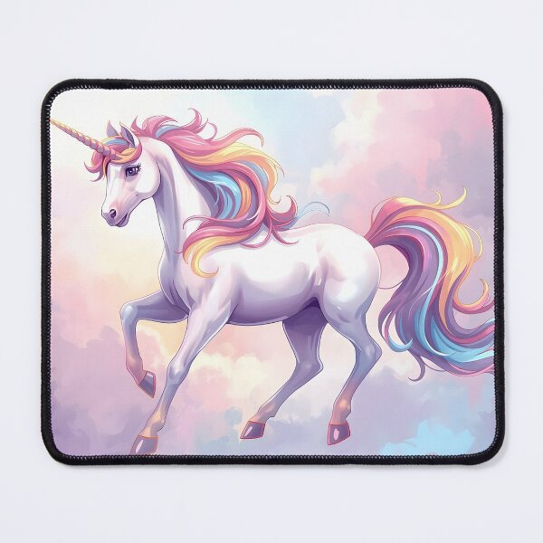 Item preview, Pastel Rainbow Unicorn designed and sold by 247GiftsbyTina.