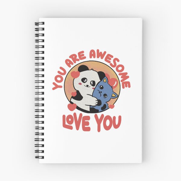Item preview, PeiPei and Keke You Are Awesome Love You Couple Graphic designed and sold by Peipeiandkeke.