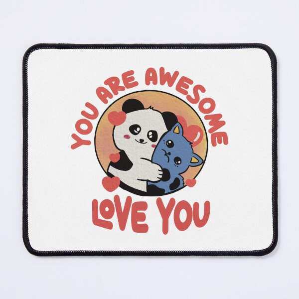 Item preview, PeiPei and Keke You Are Awesome Love You Couple Graphic designed and sold by Peipeiandkeke.