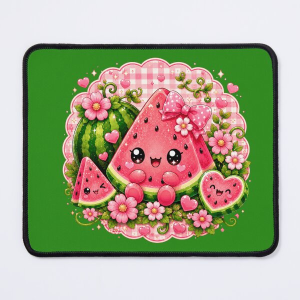 Item preview, Cute Kawaii Watermelon Girl Coquette Aesthetic Pink Summer Fruit Design designed and sold by ALH Apparel.