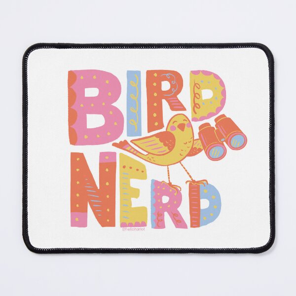 Item preview, Bird Nerd Birder Bird Watcher designed and sold by HelloHarlot.