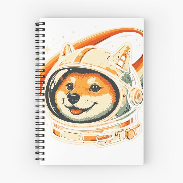 Item preview, Shiba Inu Doge Astronaut Space Poster designed and sold by Matinez Pink.