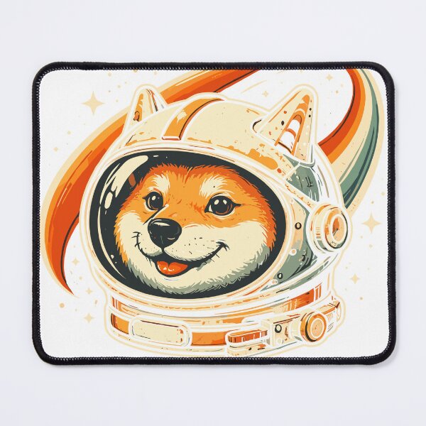 Item preview, Shiba Inu Doge Astronaut Space Poster designed and sold by Matinez Pink.
