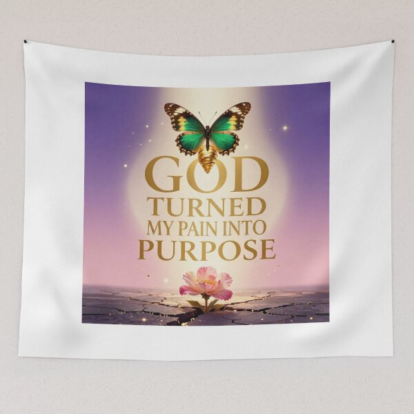 Item preview, God Turned My Pain Into Purpose designed and sold by Fresh Starts.