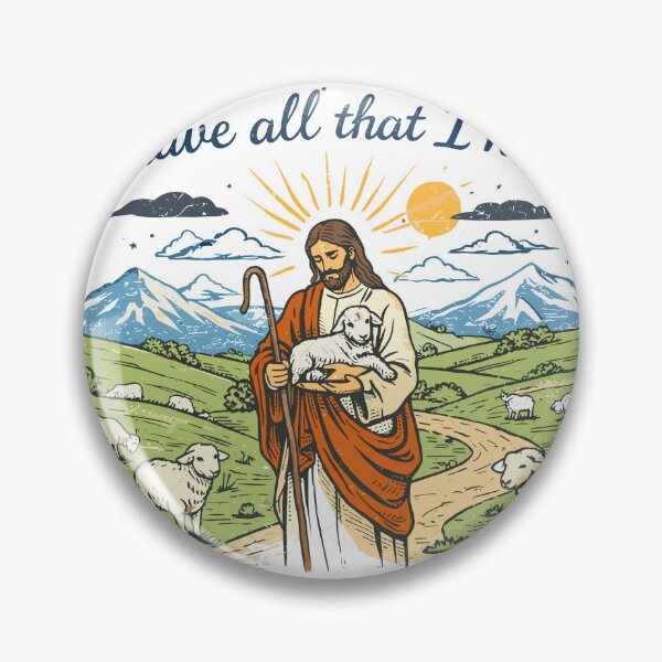 Item preview, The Lord Is My Shepherd Psalm 23 Verse Poster designed and sold by Matinez Pink.