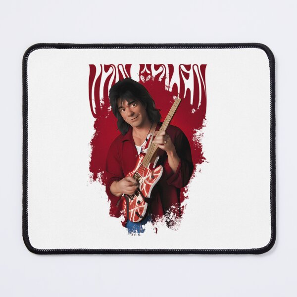 Item preview, Guitarist In Red Shirt Smiling With Red designed and sold by aymanberraadi5.