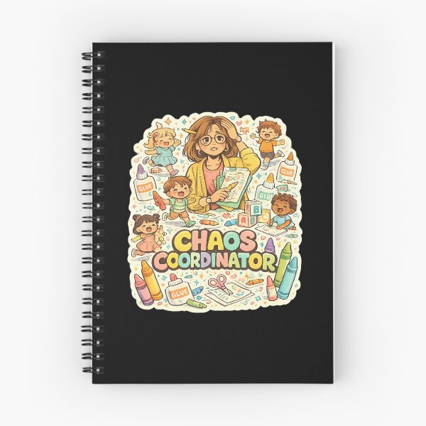 Item preview, Chaos Coordinator Preschool Teacher Sticker | Funny Daycare Teacher Gift | Cute Early Childhood Educator Design designed and sold by FestivityFinds.