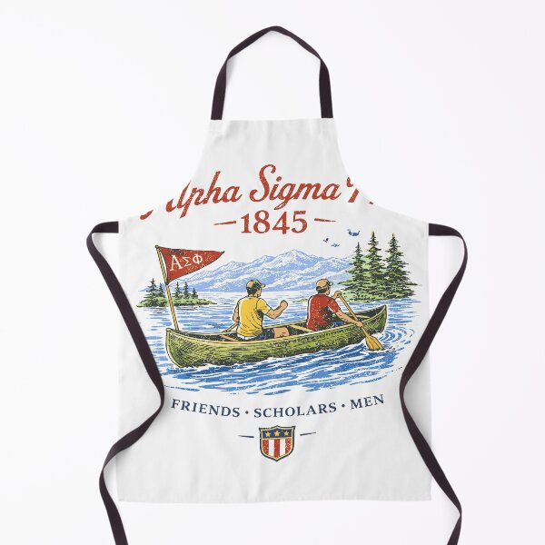 Item preview, Alpha Sigma Phi Fraternity Canoe Lake Poster designed and sold by Matinez Pink.