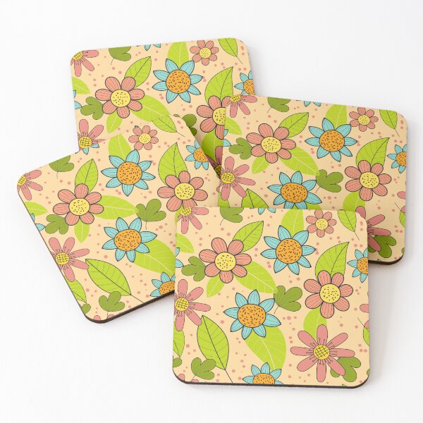 Item preview, Hand-Drawn Burst Of Spring Flowers designed and sold by Lovemountain.