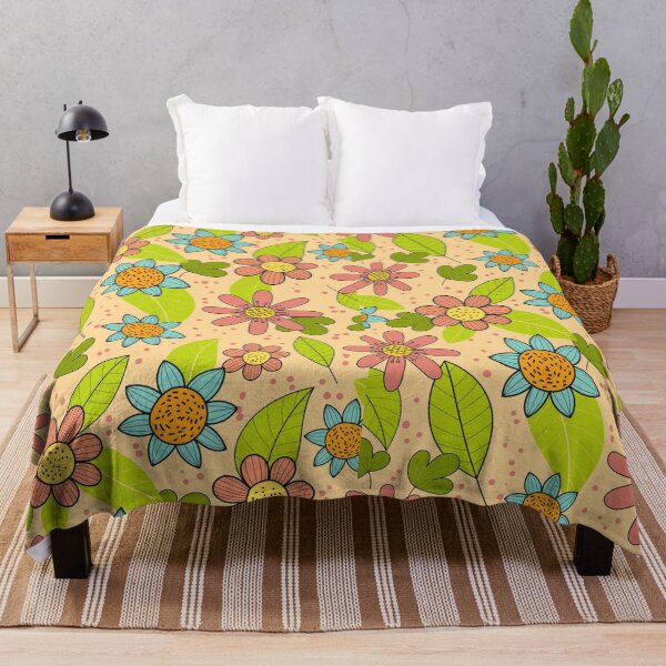Item preview, Hand-Drawn Burst Of Spring Flowers designed and sold by Lovemountain.