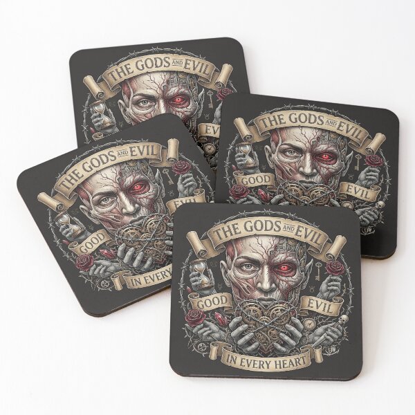 Item preview, Gods Evil Heart Cyborg Hourglass designed and sold by Voodoo Store Paranormal Collections.