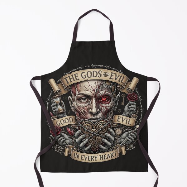 Item preview, Gods Evil Heart Cyborg Hourglass designed and sold by Voodoo Store Paranormal Collections.