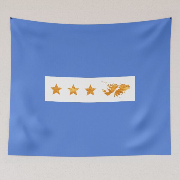 Item preview, 3 Stars and the Falkland Islands designed and sold by studio468.