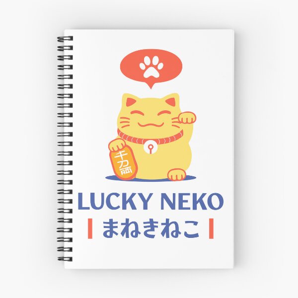 Item preview, Lucky Neko Paw Speech Bubble Poster designed and sold by Matinez Pink.