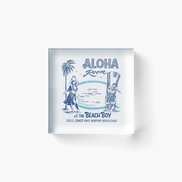Item preview, Hawaiian Aloha Room Tiki & Hula Dancer Poster designed and sold by Matinez Pink.
