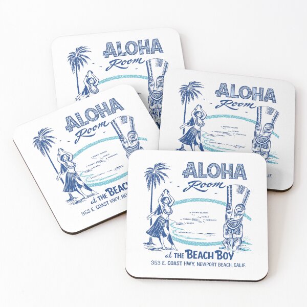 Item preview, Hawaiian Aloha Room Tiki & Hula Dancer Poster designed and sold by Matinez Pink.