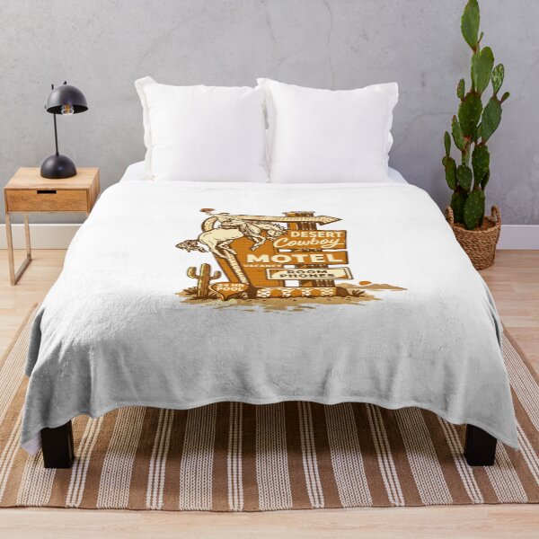 Item preview, Desert Cowboy Motel Vintage Neon Sign Poster designed and sold by Matinez Pink.