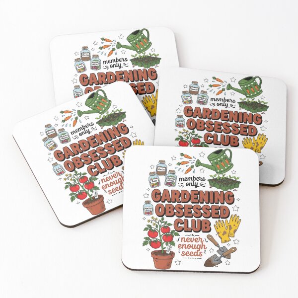 Item preview, Gardening Obsessed Club Members Only  Funny Gardener designed and sold by CF_VintageDesign.