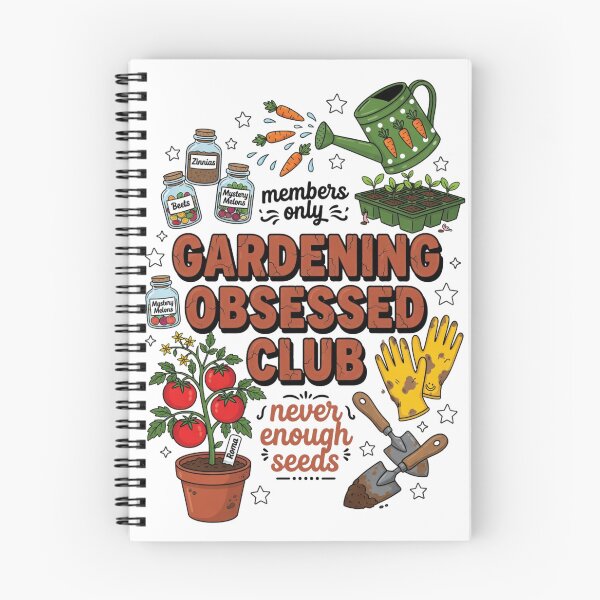Item preview, Gardening Obsessed Club Members Only  Funny Gardener designed and sold by CF_VintageDesign.