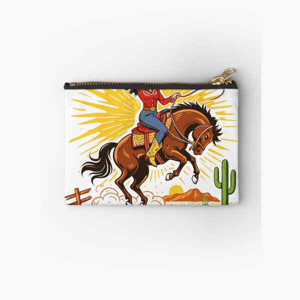 Item preview, Wild West Rodeo Show Cowgirl Poster designed and sold by Matinez Pink.