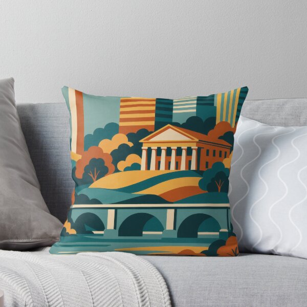 Item preview, Retro Pop Art Poster Illustration of Arlington | Bold AT&T Stadium, Globe Life Field & Entertainment District | Vintage Texas Wall Art Decor designed and sold by PaintedPixels01.