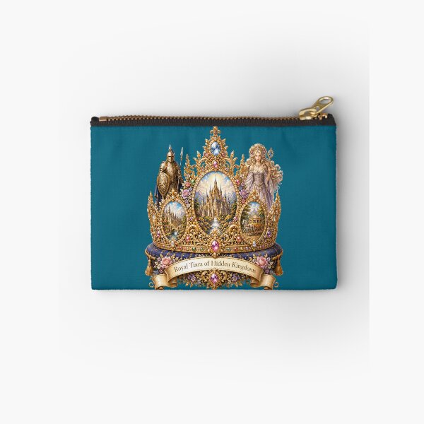 Item preview, Royal Tiara of Hidden Kingdoms | Fantasy Castle Art Nouveau Crown Illustration designed and sold by sunbowjp stadio.