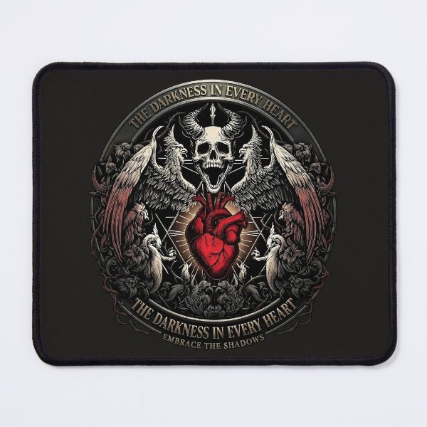 Item preview, Darkness Shadow Every Heart Emblem designed and sold by Voodoo Store Paranormal Collections.