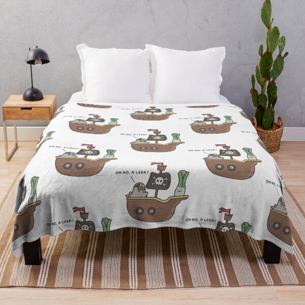 Item preview, Pirate Ship Leek Funny Food Pun Sailing Illustration designed and sold by PBandDoodlese.