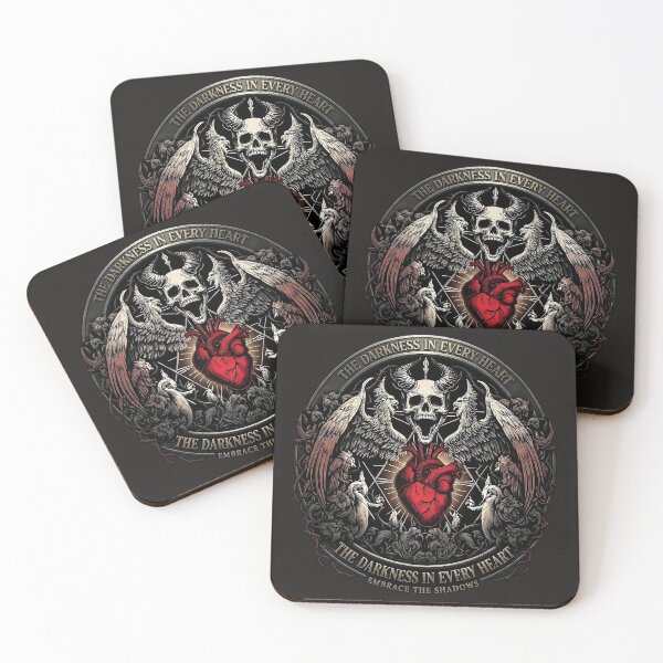 Item preview, Darkness Shadow Every Heart Emblem designed and sold by Voodoo Store Paranormal Collections.