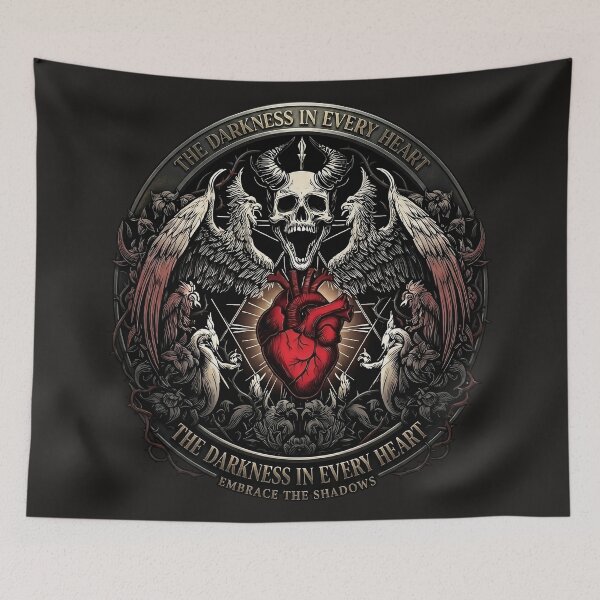 Item preview, Darkness Shadow Every Heart Emblem designed and sold by Voodoo Store Paranormal Collections.