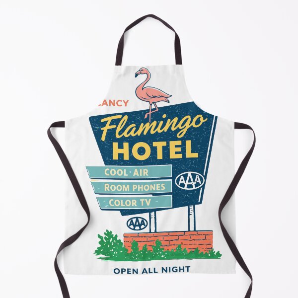 Item preview, Vintage Flamingo Hotel Neon Sign Poster designed and sold by Matinez Pink.