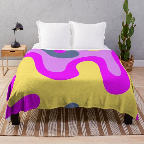 Item preview, Retro Bright Cool Flowing Lines designed and sold by Lovemountain.