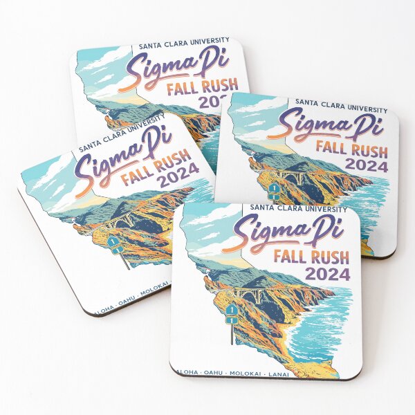 Item preview, Sigma Pi California Highway 1 Coast Poster designed and sold by Matinez Pink.