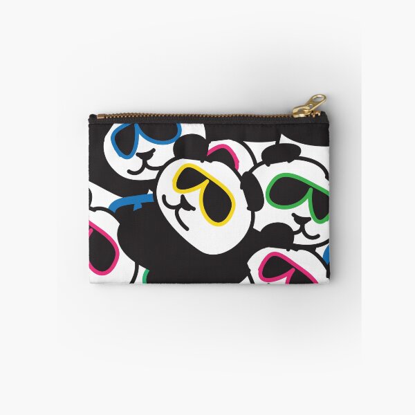 Item preview, Sunglass wearing cool panda animal print pattern designed and sold by fluffyfamcraft.