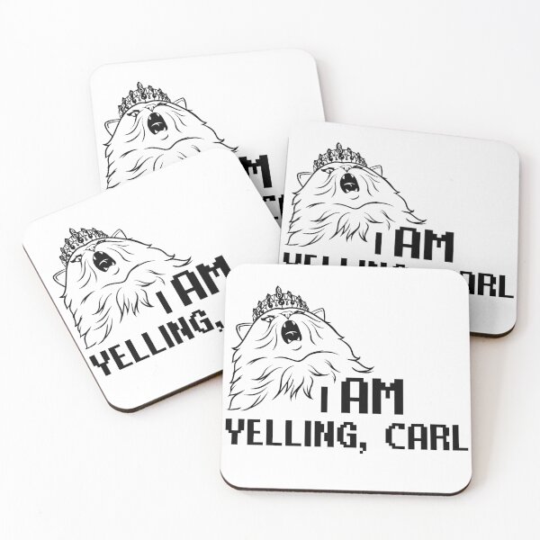 Item preview, I AM YELLING, CARL - Princess Donut DCC designed and sold by HoneyPottsArt.
