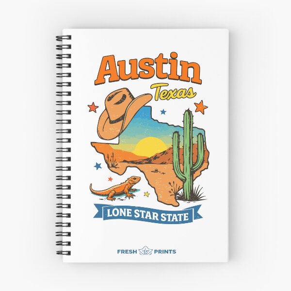Item preview, Austin Texas Lone Star State Cowboy Hat Poster designed and sold by Matinez Pink.