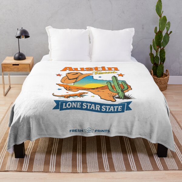 Item preview, Austin Texas Lone Star State Cowboy Hat Poster designed and sold by Matinez Pink.