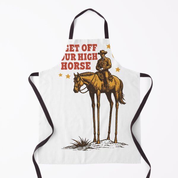 Item preview, Get Off Your High Horse Long Legged Horse Poster designed and sold by Matinez Pink.
